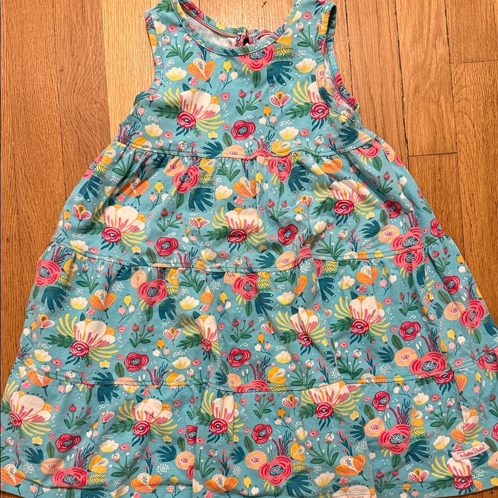 Girls Rufflebutts Sleeveless Dress